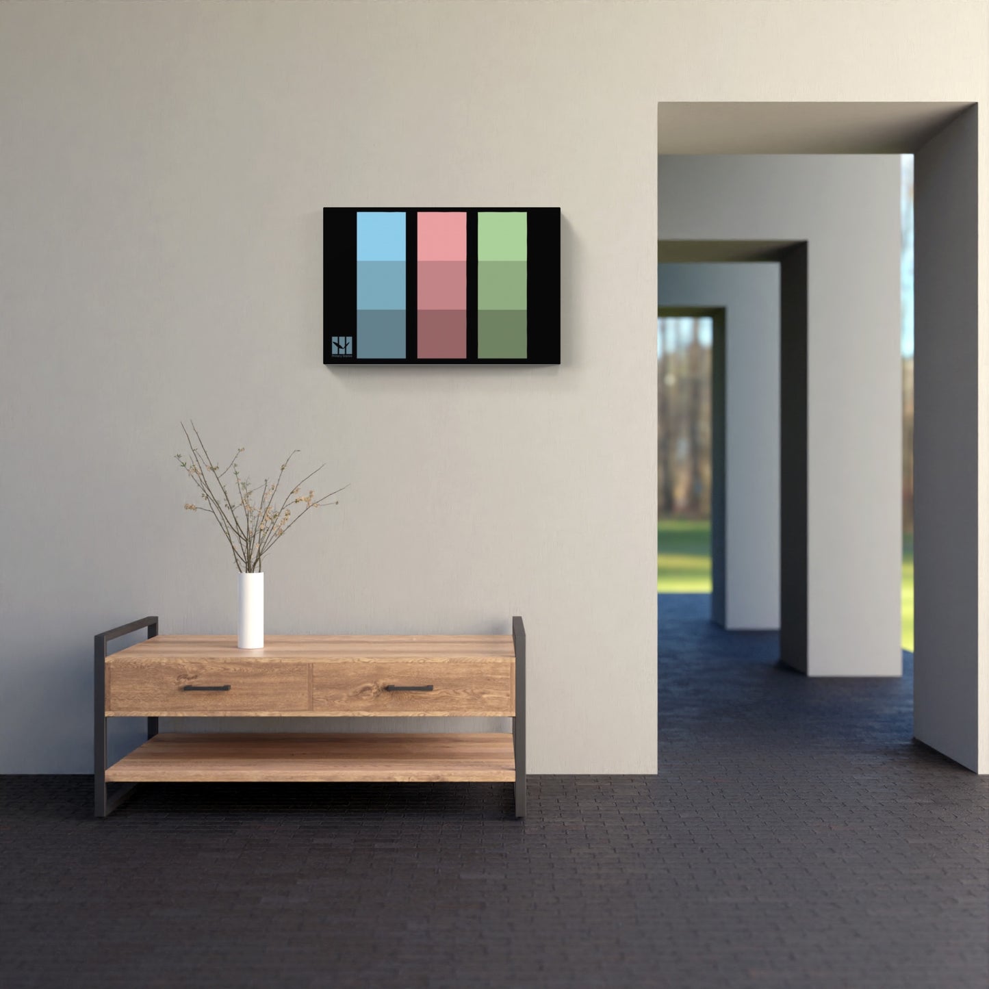 3 Columns 3 Scenes - D1 A0 V1 - Canvas