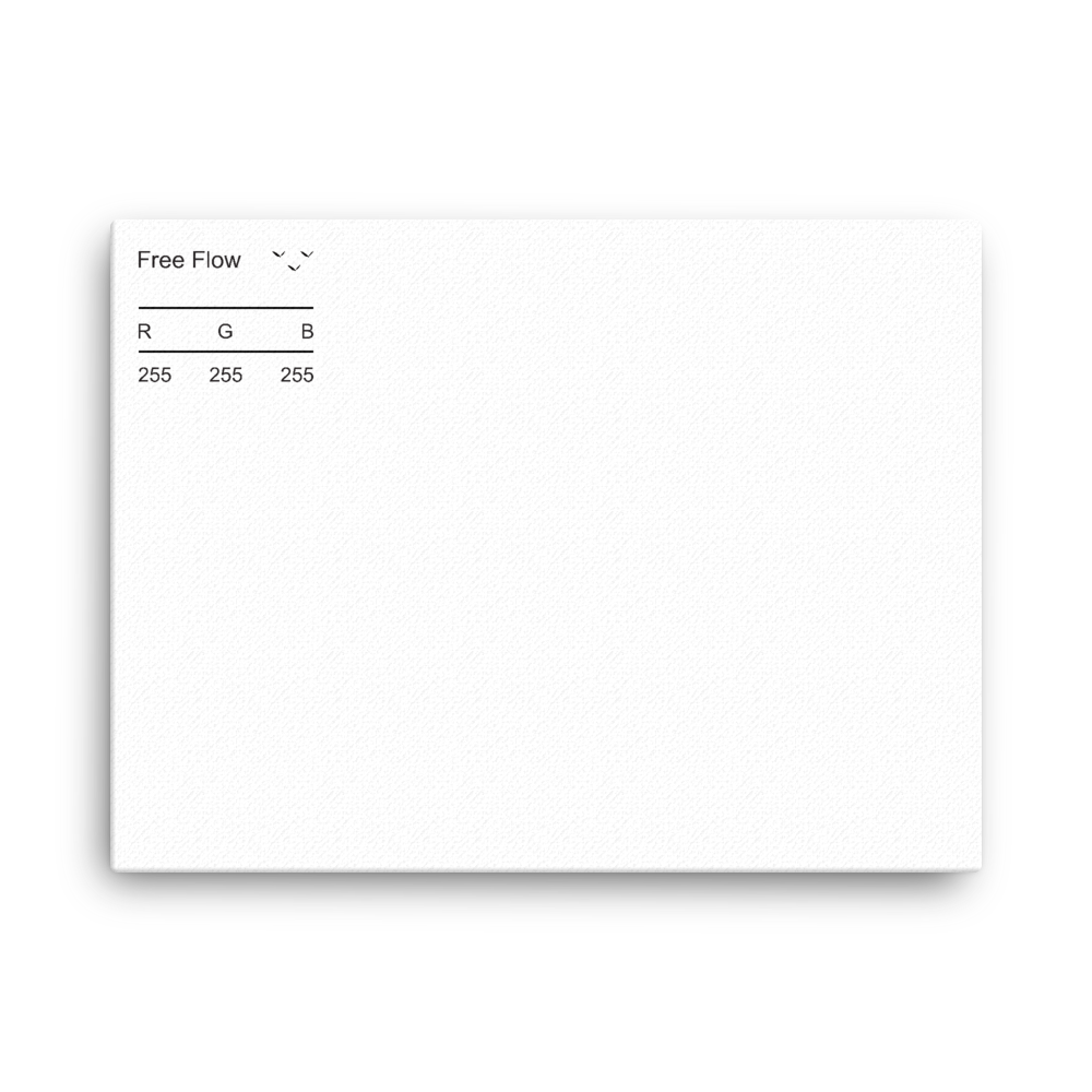 Free Flow Palette Collection Canvas