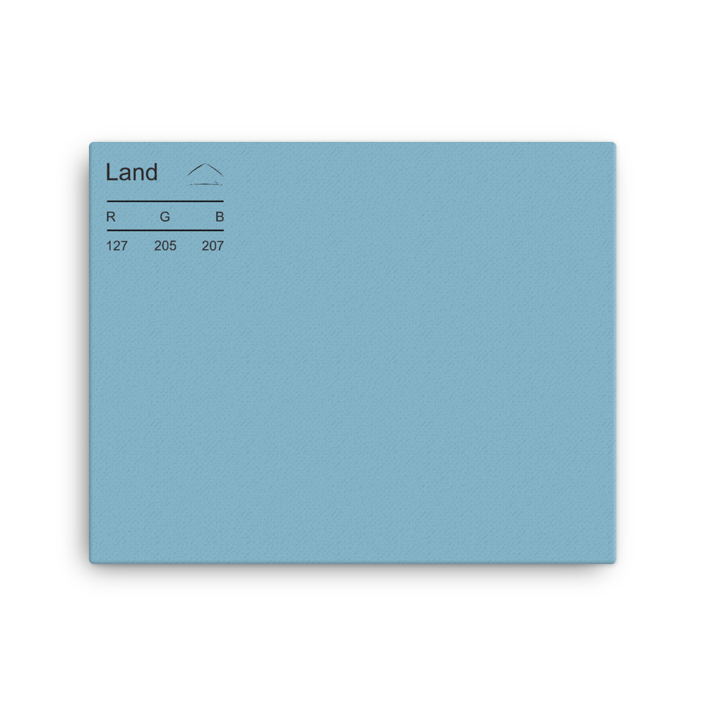 Land Palette Collection Canvas