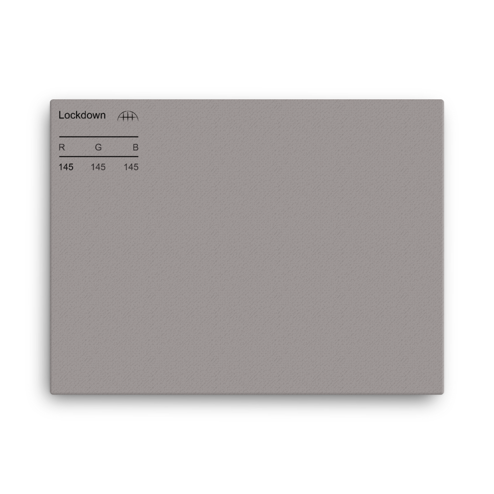 Lockdown Palette Collection Canvas