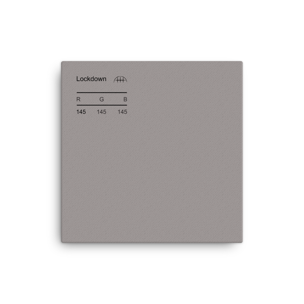 Lockdown Palette Collection Canvas