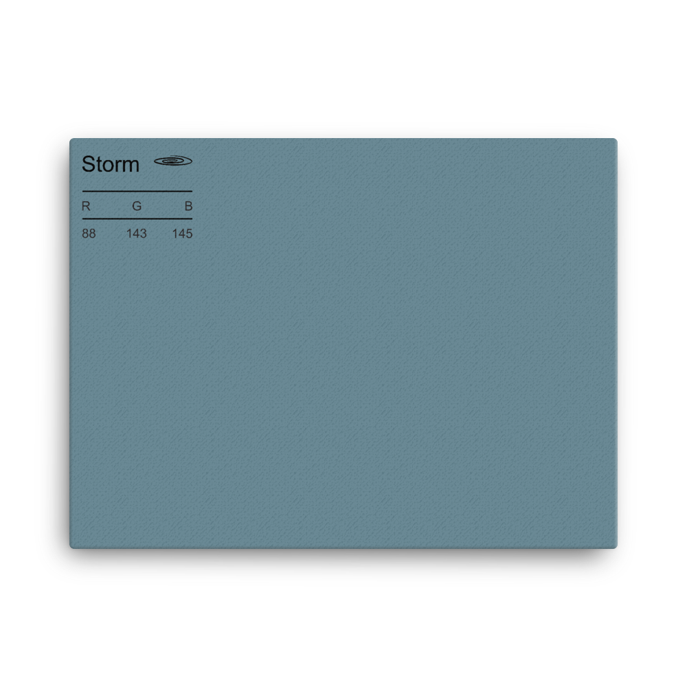 Storm Palette Collection Canvas