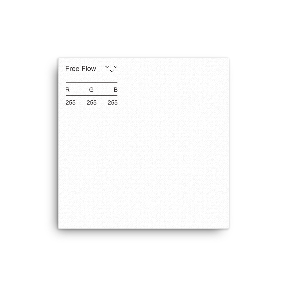 Free Flow Palette Collection Canvas