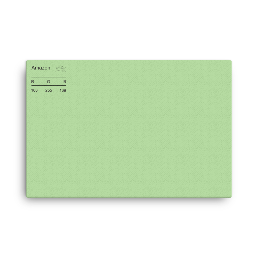 Amazon Palette Collection Canvas