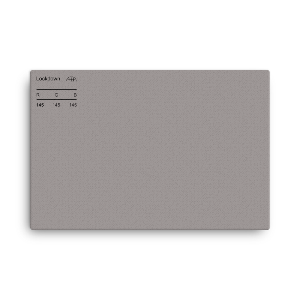 Lockdown Palette Collection Canvas