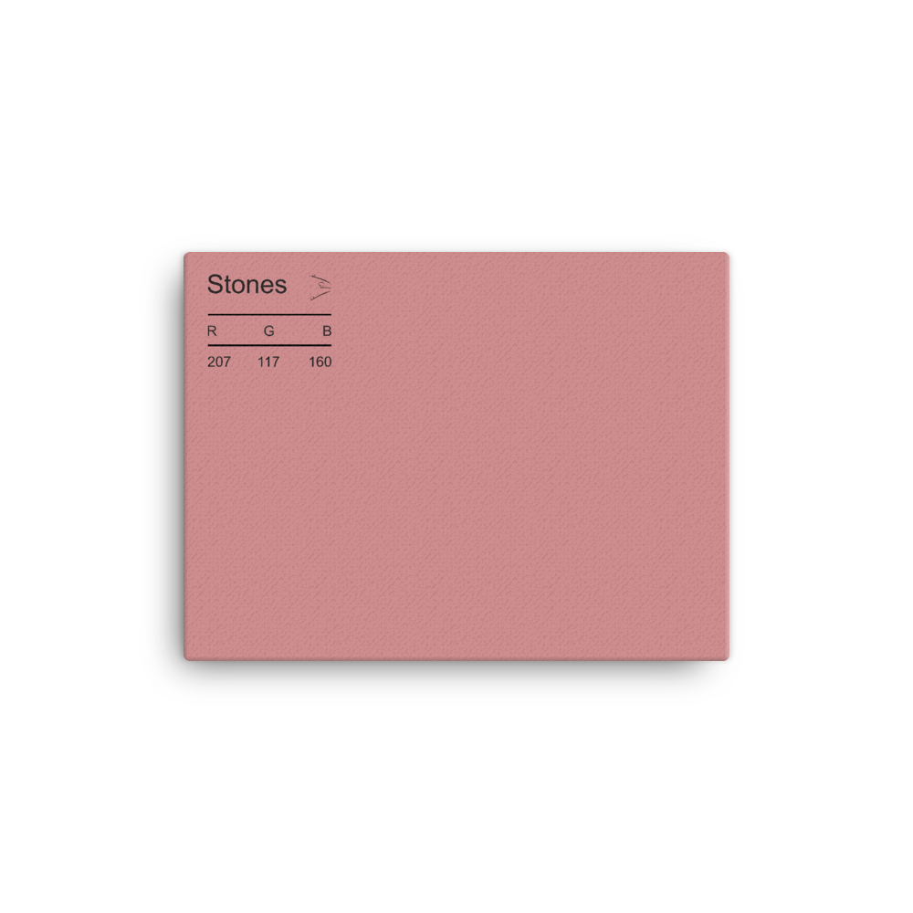 Stones Palette Collection Canvas