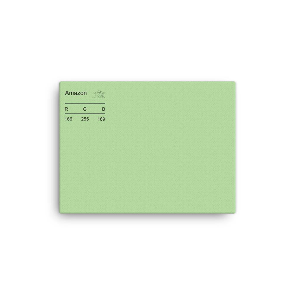 Amazon Palette Collection Canvas