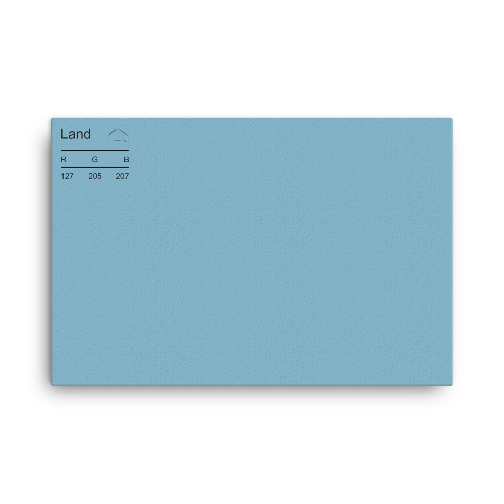 Land Palette Collection Canvas