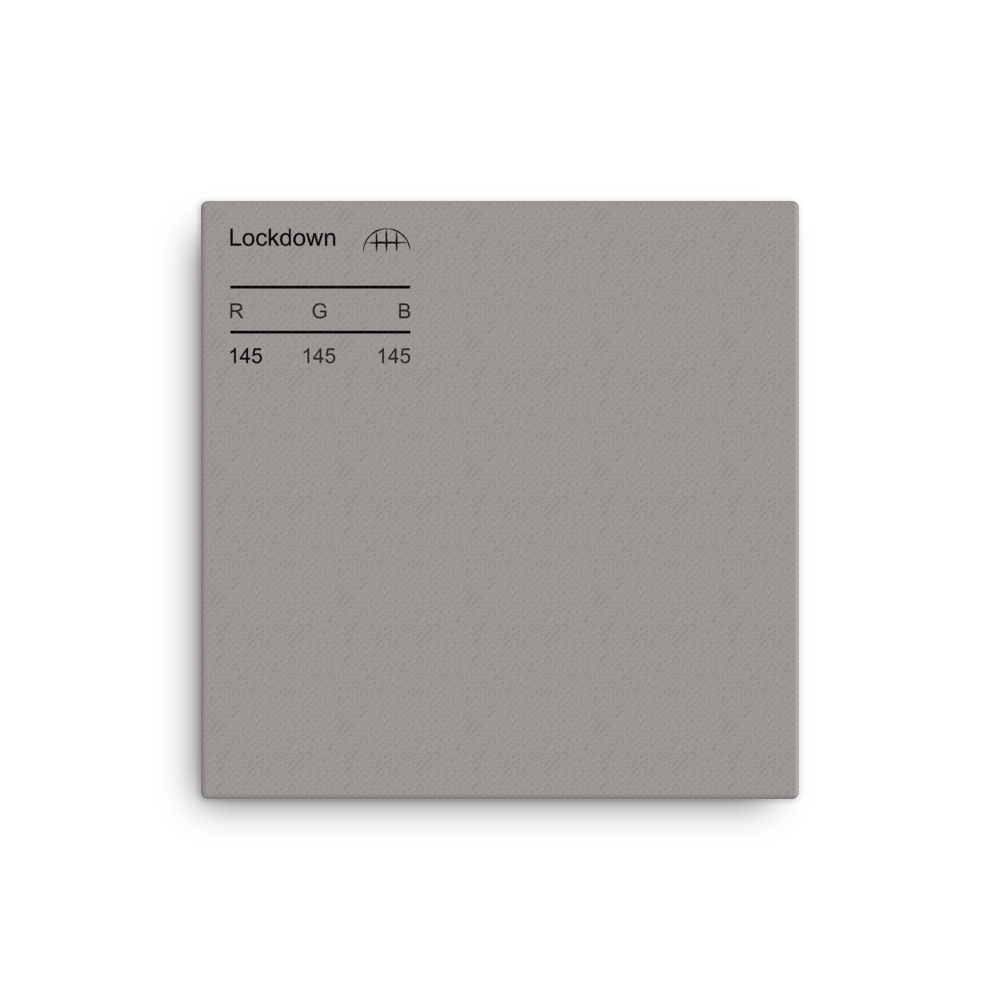 Lockdown Palette Collection Canvas