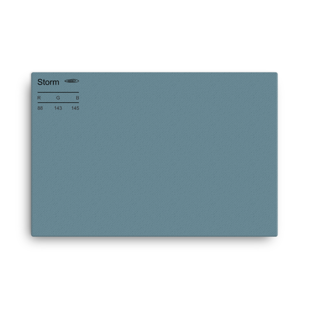 Storm Palette Collection Canvas
