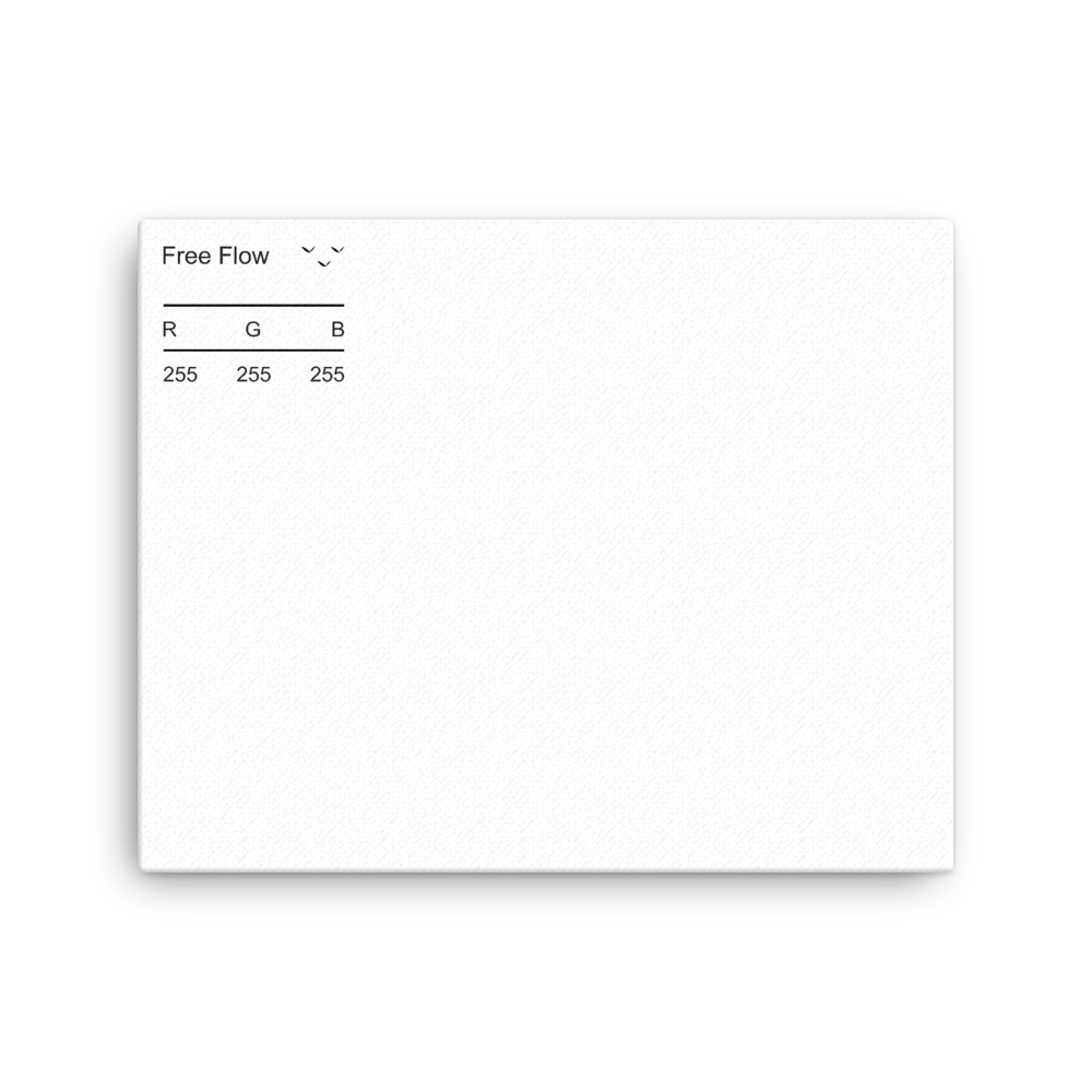 Free Flow Palette Collection Canvas
