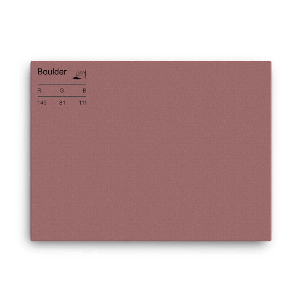Boulder Palette Collection Canvas