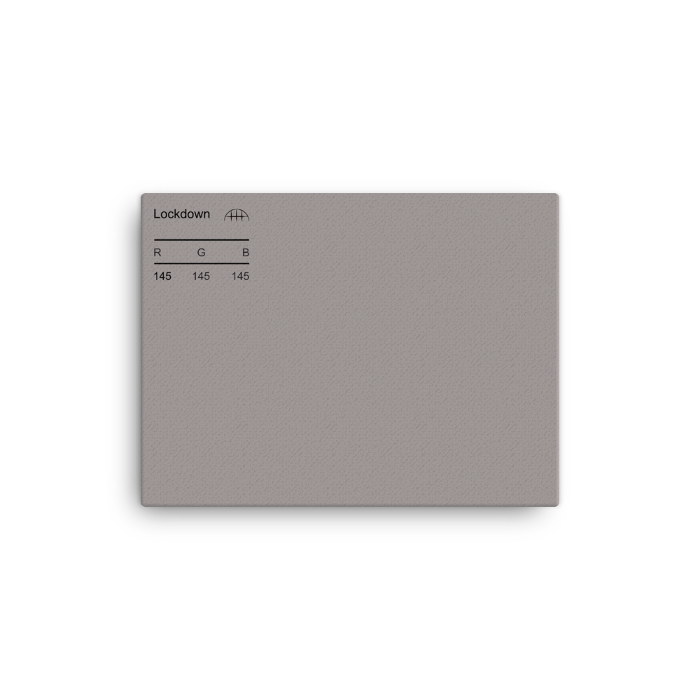 Lockdown Palette Collection Canvas