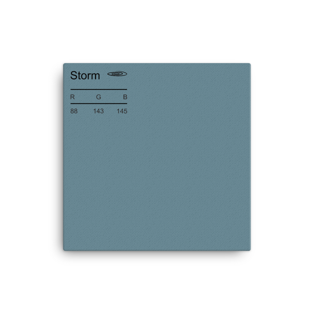 Storm Palette Collection Canvas