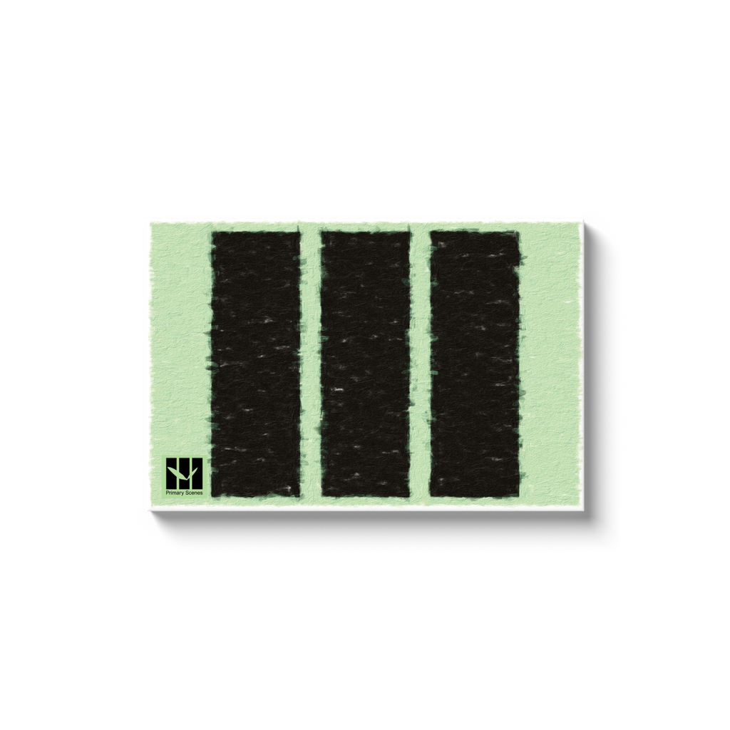 Amazon Oil 3 Columns - D1 A0 V1 - Canvas