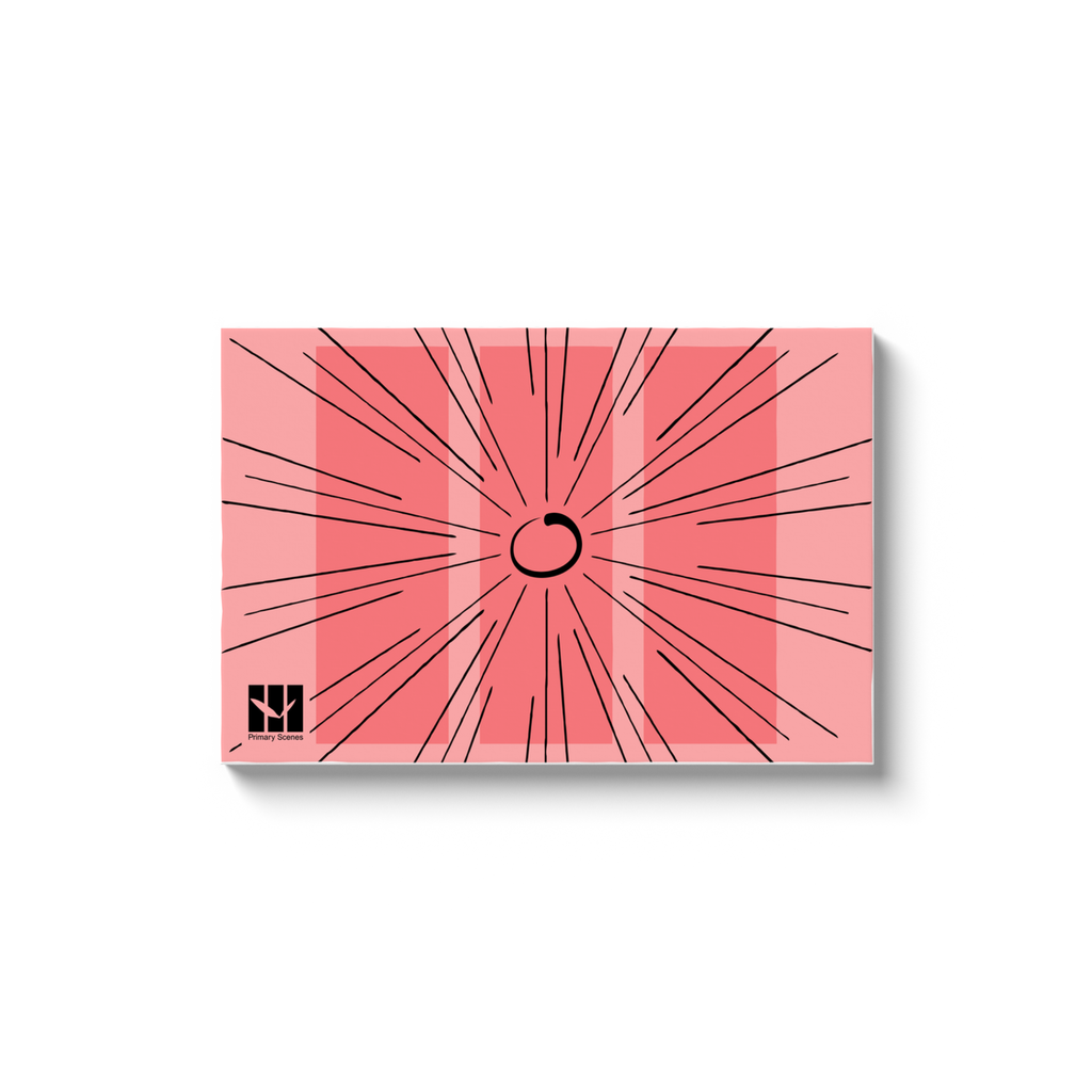 Sun 3 Columns Pattern - D1 A0 V1 - Canvas