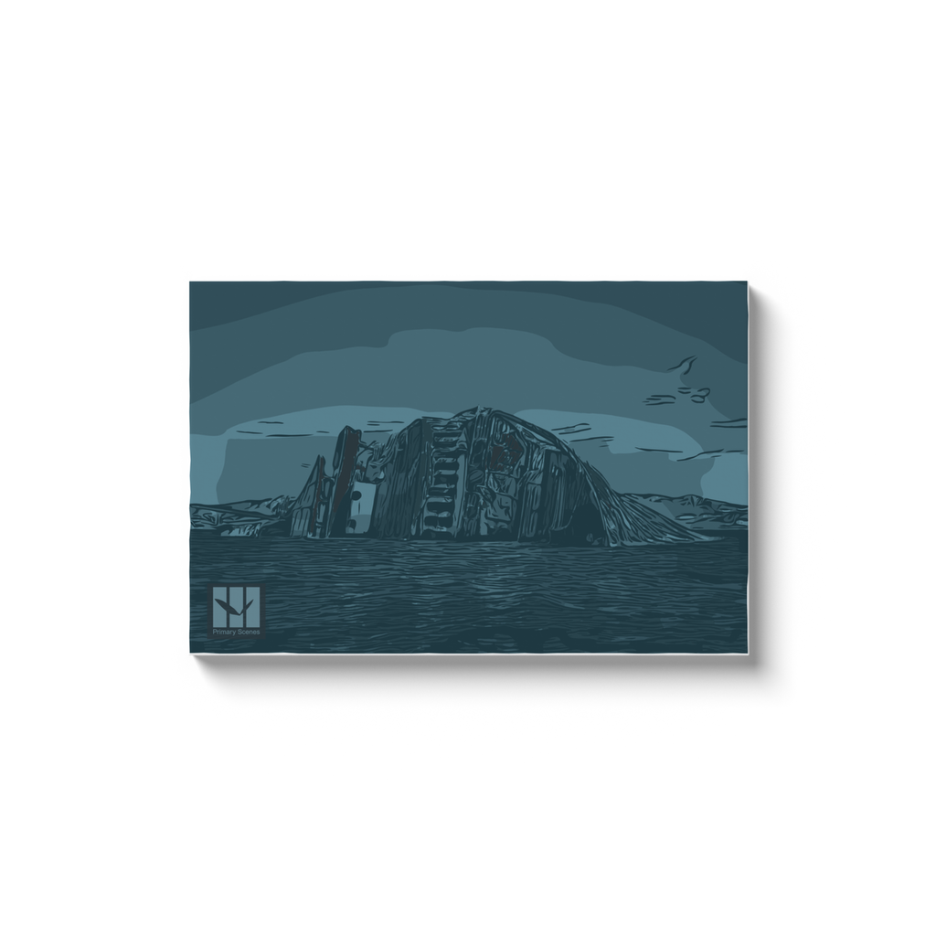 Storm Shipwreck H - D6 A2 V1.1 - Canvas