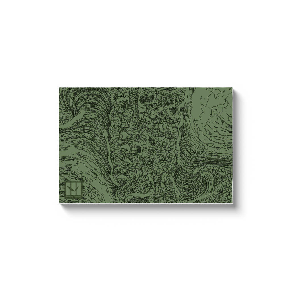 Egg Fractal 723 H - D2 A0 V1 - Canvas