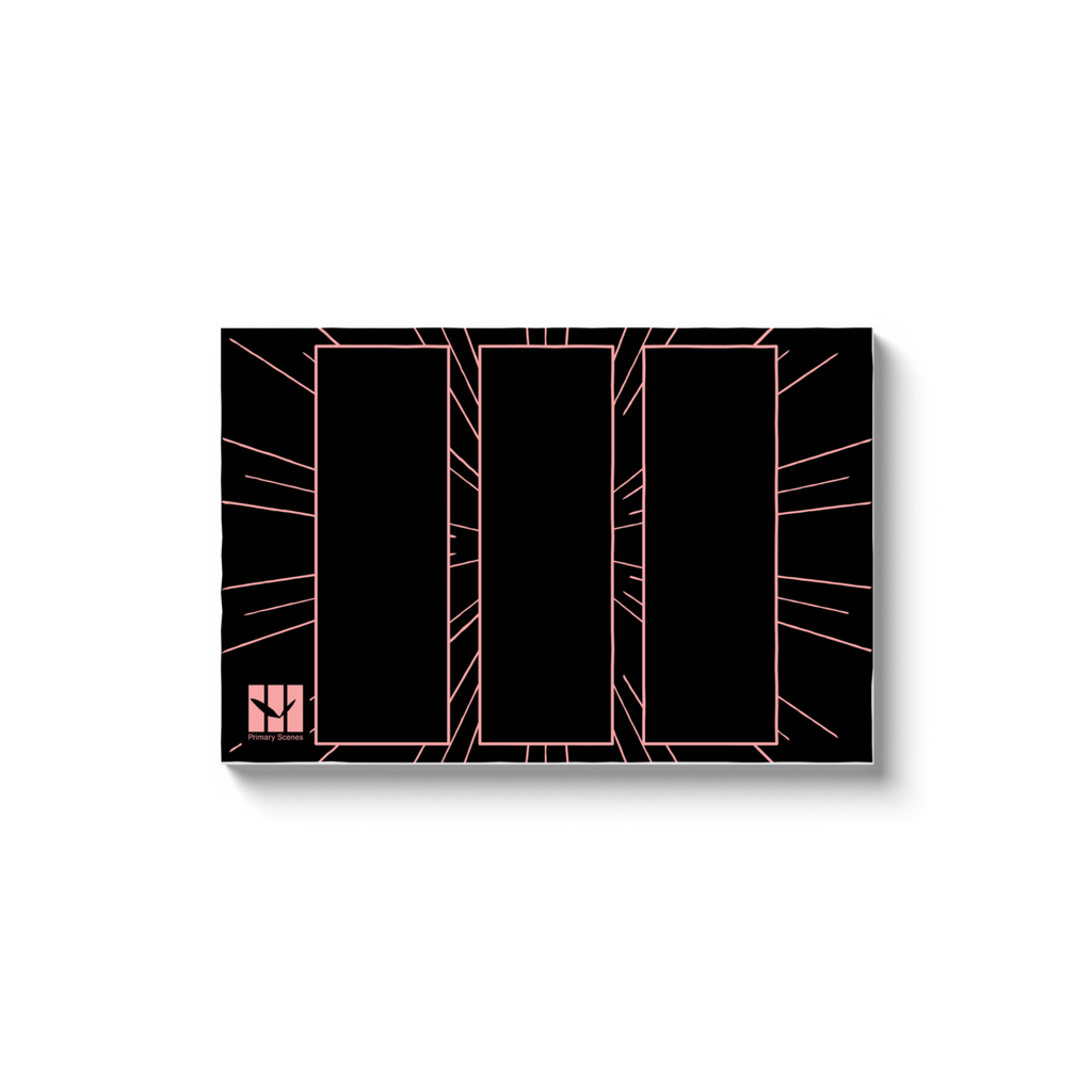 Sun 3 Columns Pattern - D1 A2 V1 - Canvas