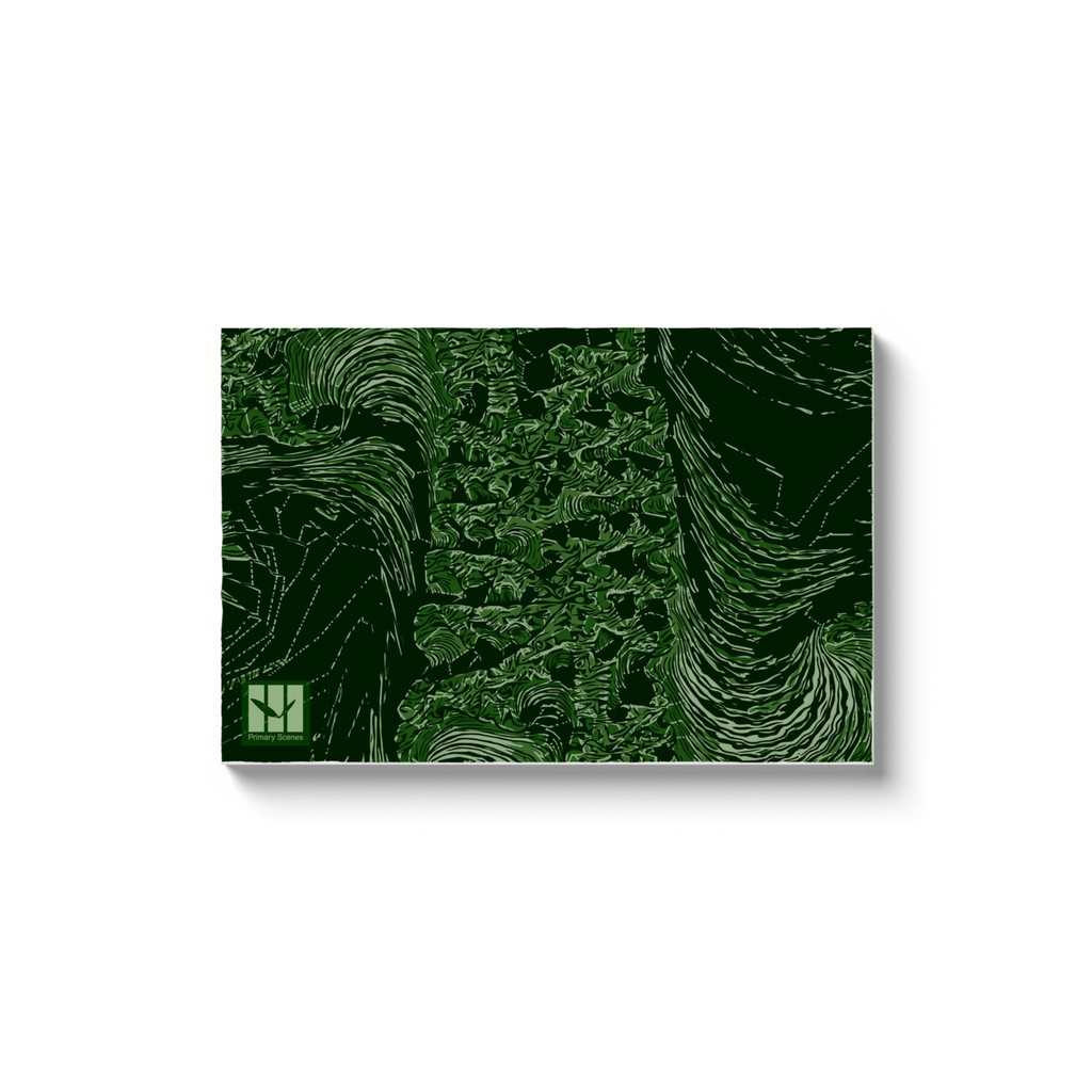 Honeycomb Fractal 723 H - D3 A0 V1 - Canvas