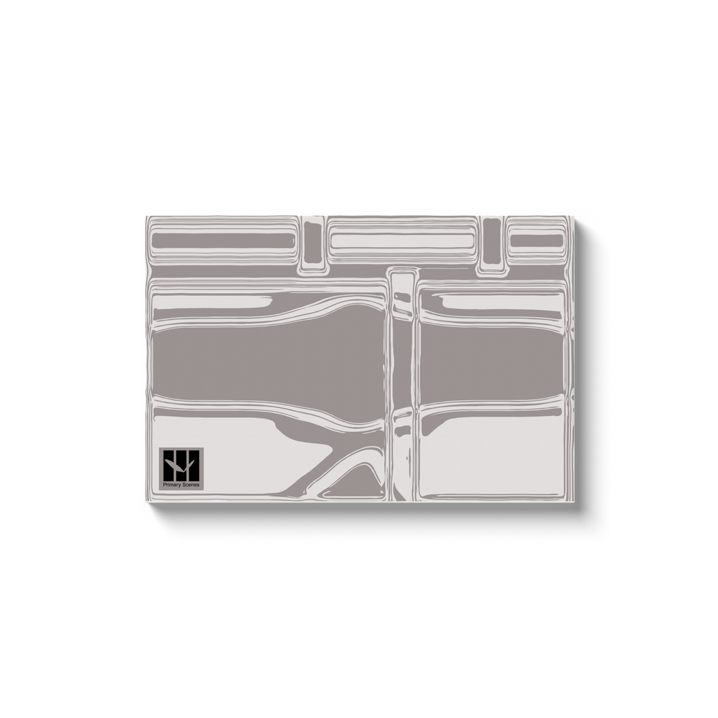 Lockdown Glass Box - D1 A3 V1 - Canvas