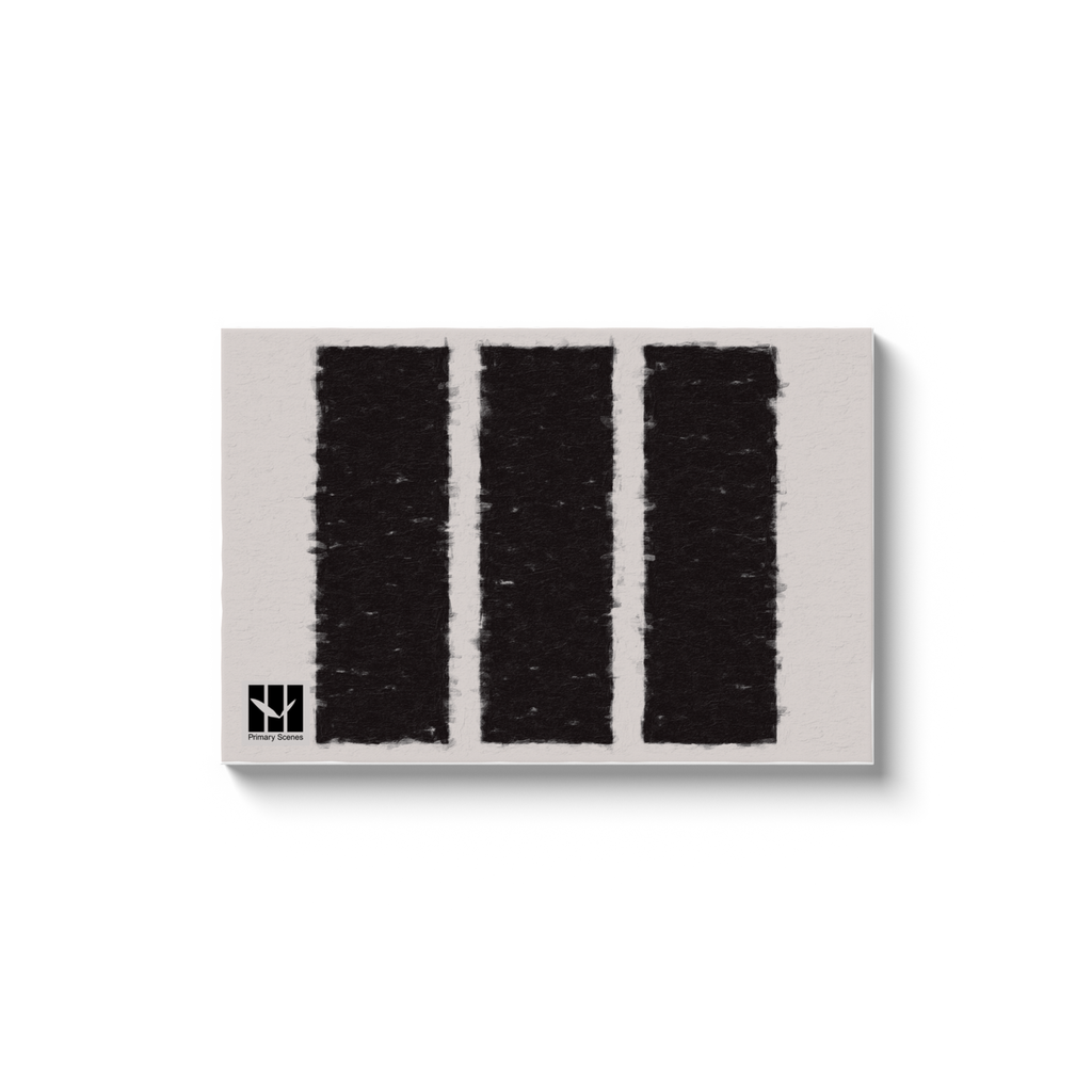 Balance Oil 3 Columns - D1 A0 V1 - Canvas