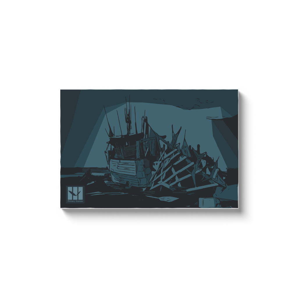 Storm Shipwreck H - D7 A3 V1.1 - Canvas