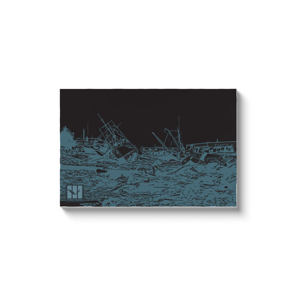 Storm Shipwreck H - D4 A1 V1 - Canvas