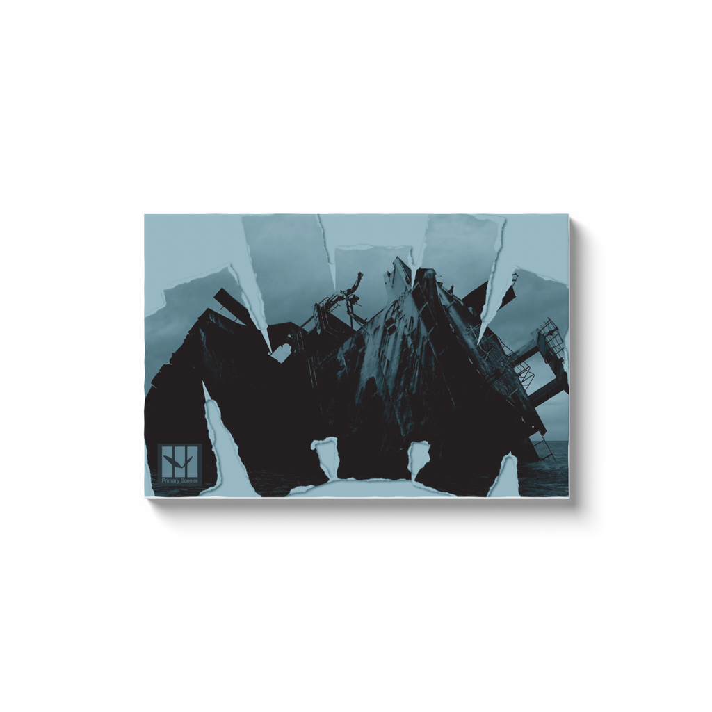 Storm Shipwreck H - D9 A0 V1 - Canvas