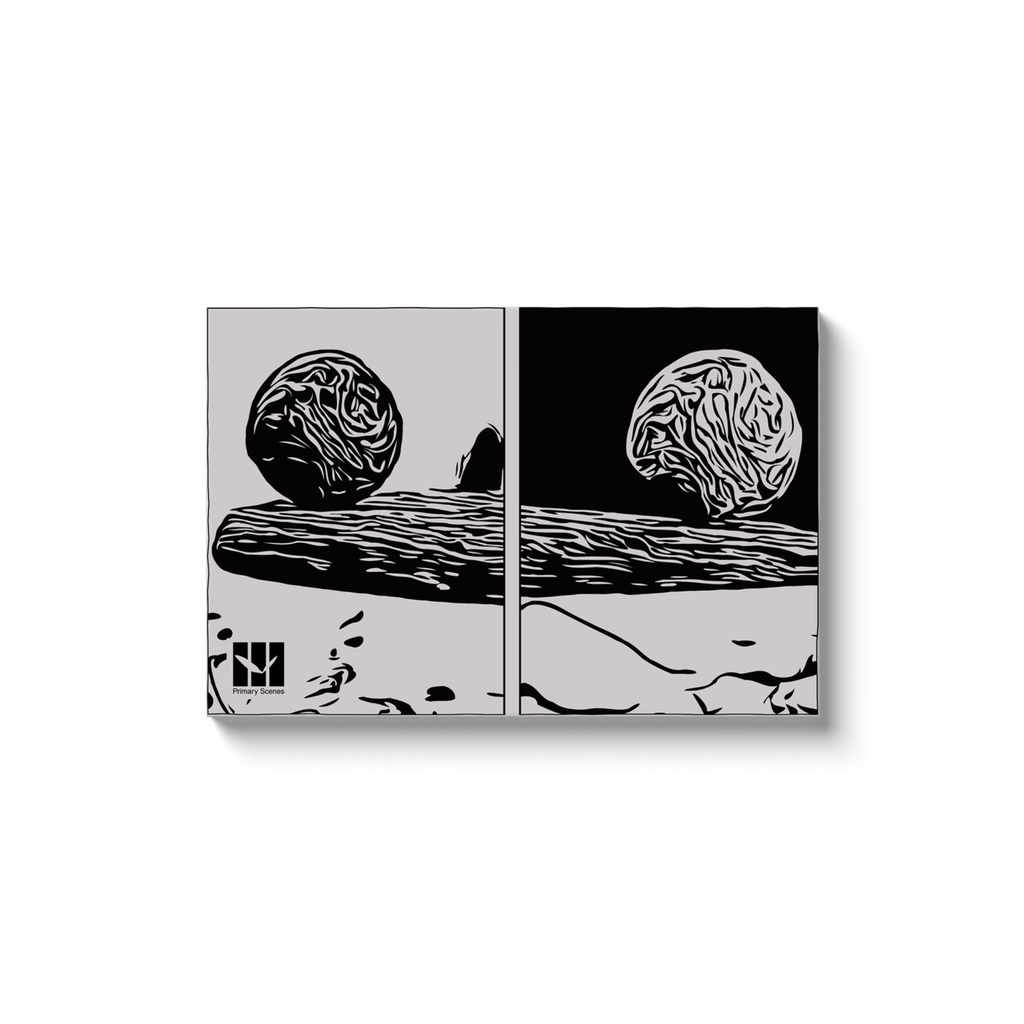 Balance Texture - Canvas Wrap