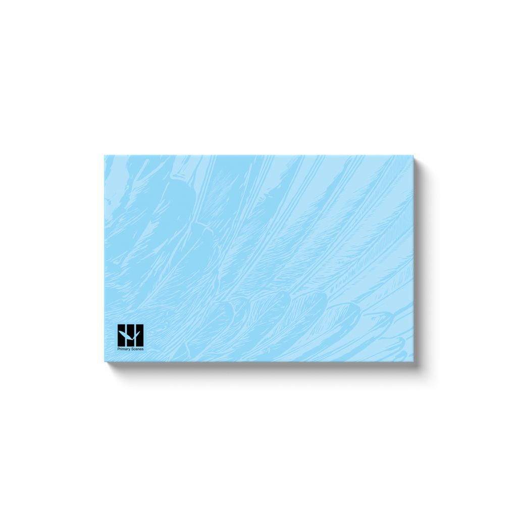 Sky Feathers Light - Canvas Wrap