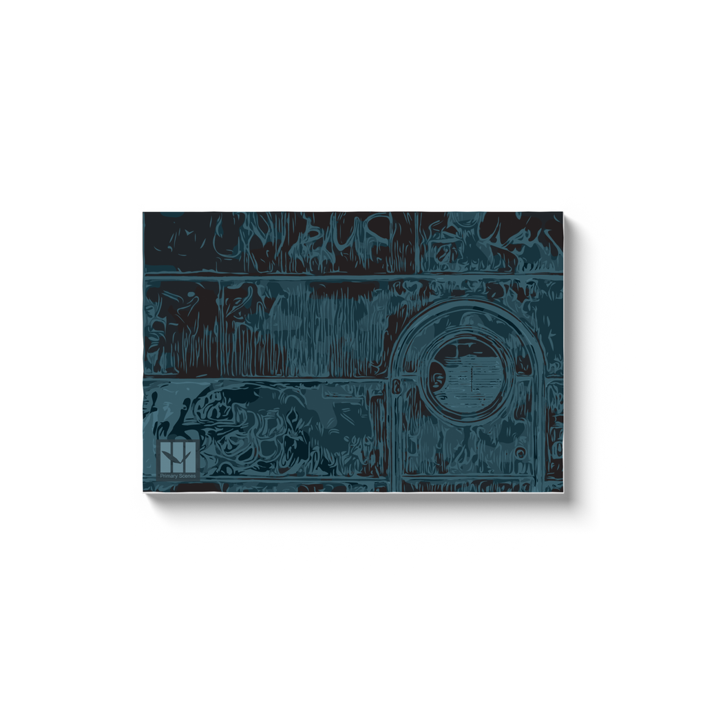 Storm Weathered H - D3 A1 V1 - Canvas