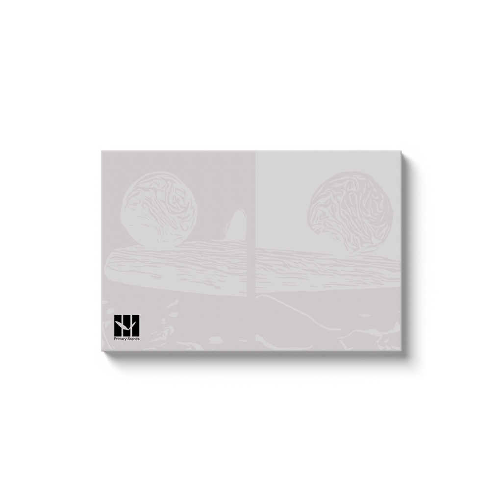 Balance Texture Light - Canvas Wrap