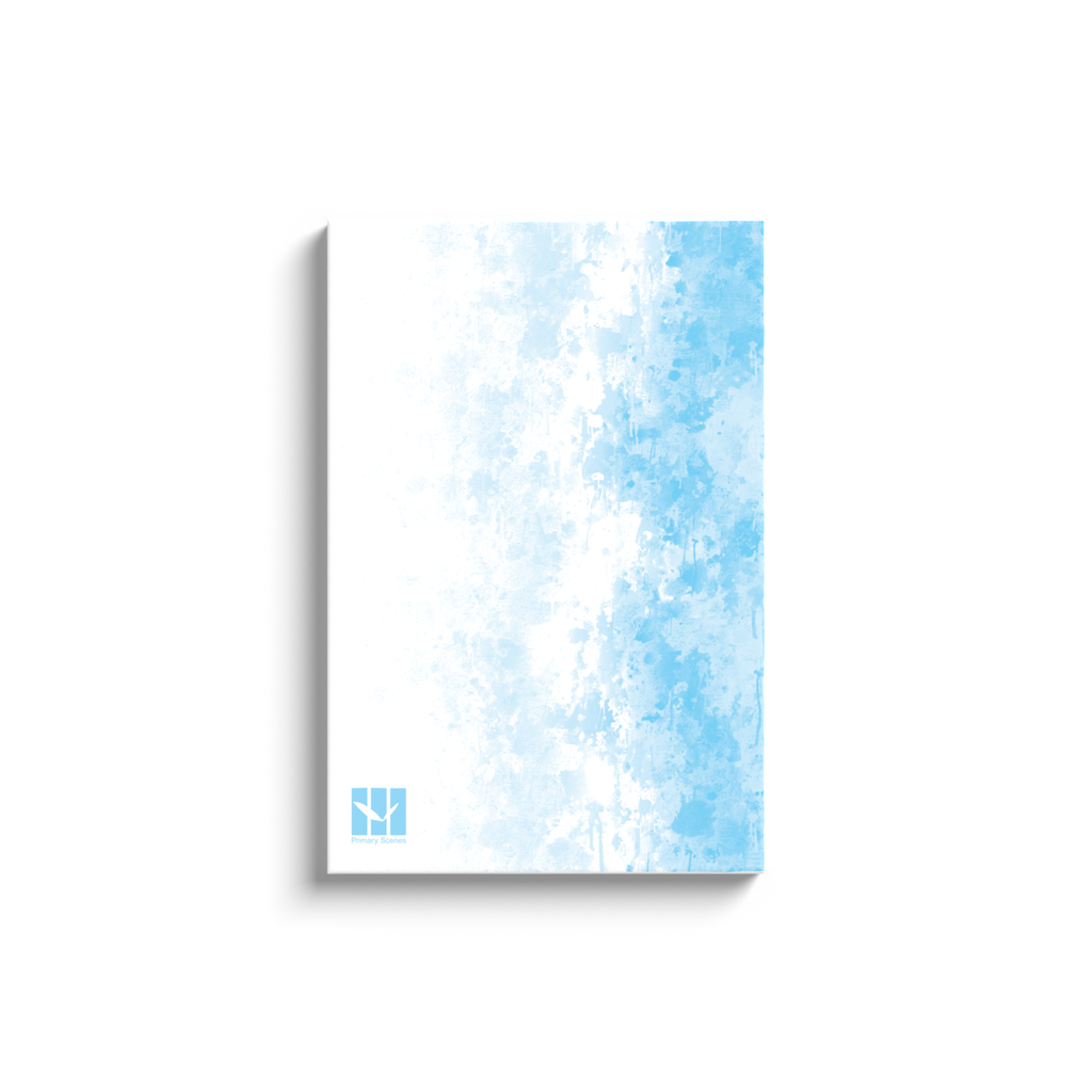 Sky Abstract Drip Painted V - D1 A2 V1 - Canvas