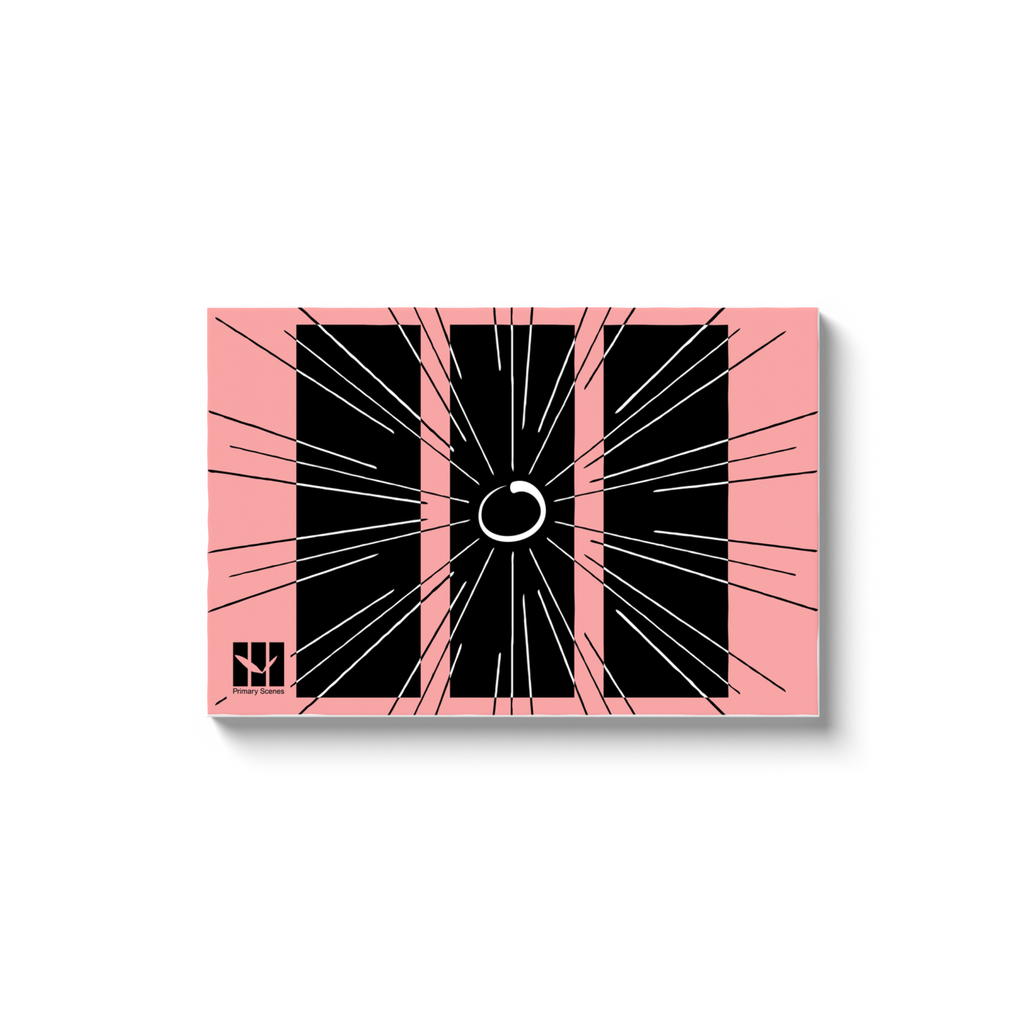 Sun 3 Columns Pattern - D1 A5 V1 - Canvas