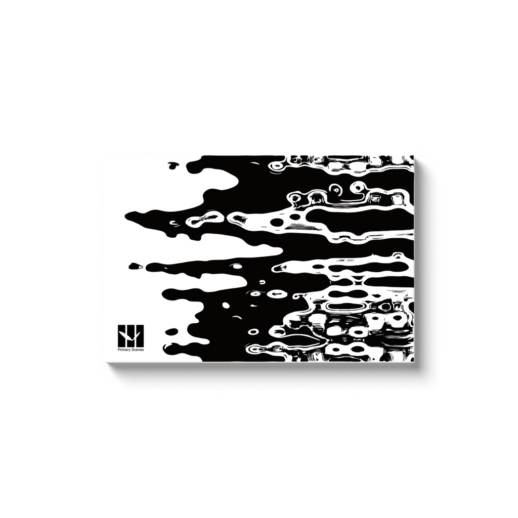 Free Flow Spill - D1 A0 V1 - Canvas