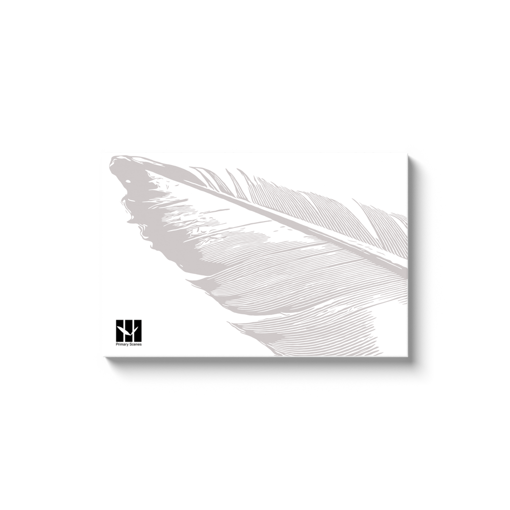 Free Flow Texture Light - Canvas Wrap