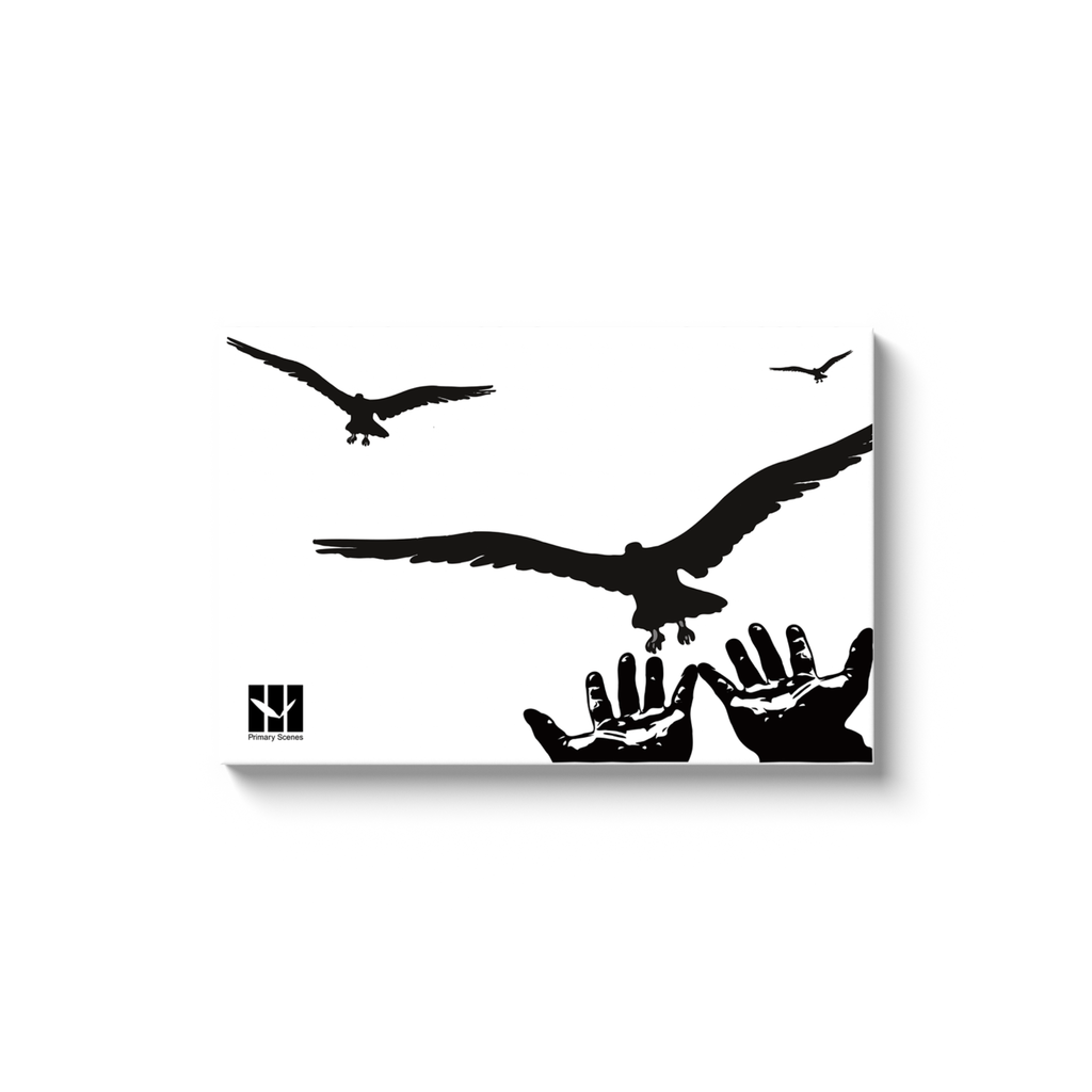 Free Flow Hands Collection - Design 1 - Canvas