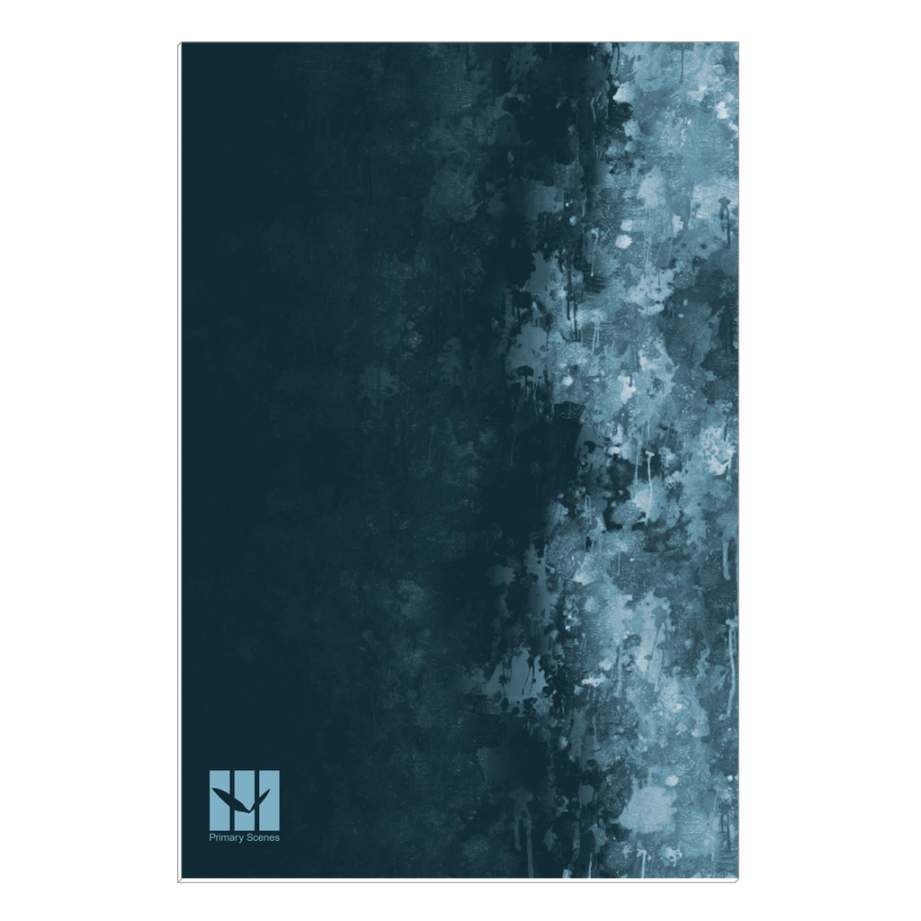 Land Abstract Drip Painted - D1 A0 V1 - Canvas