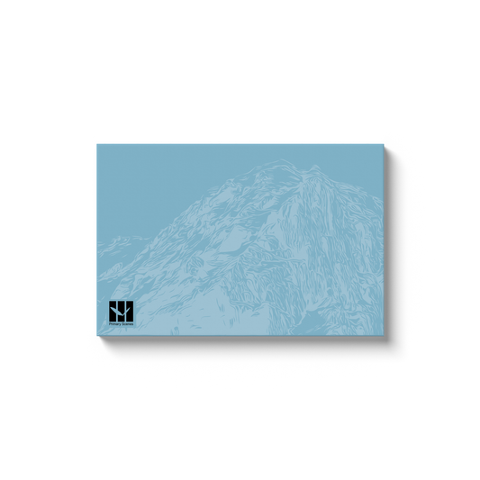 Land Lines Light - Canvas Wrap