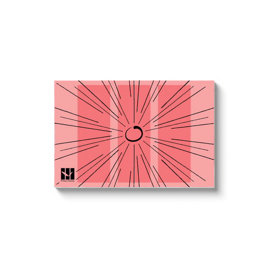 Sun 3 Columns Pattern - D1 A0 V1 - Canvas