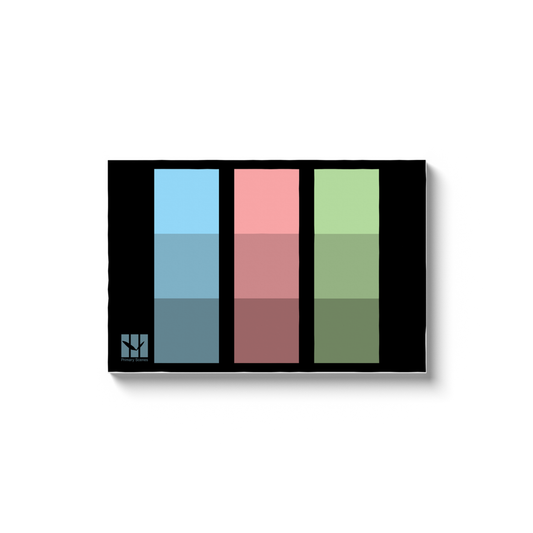 3 Columns 3 Scenes - D1 A0 V1 - Canvas