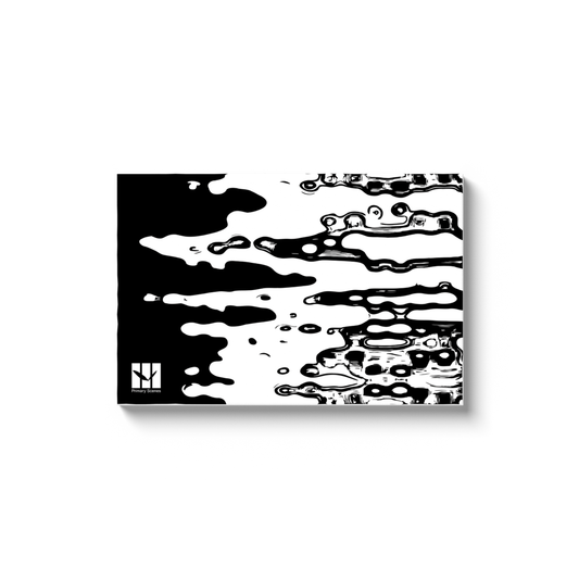 Free Flow Spill - D1 A1 V1 - Canvas