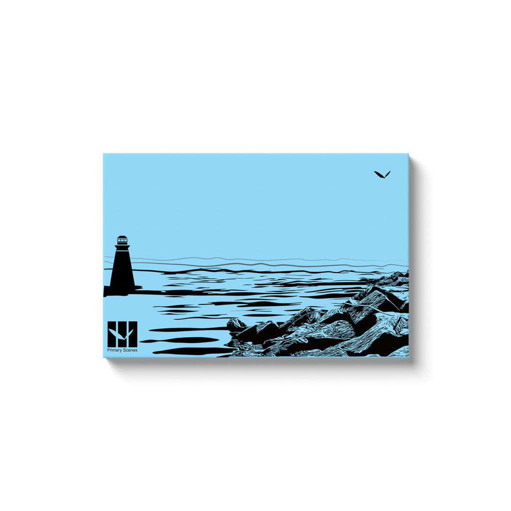 Sky Lighthouse - Canvas Wrap