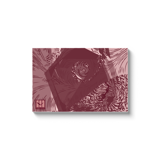 Stones Fractal 619 H - D2 A0 V1 - Canvas