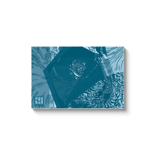 Land Fractal 619 H - D2 A0 V1 - Canvas