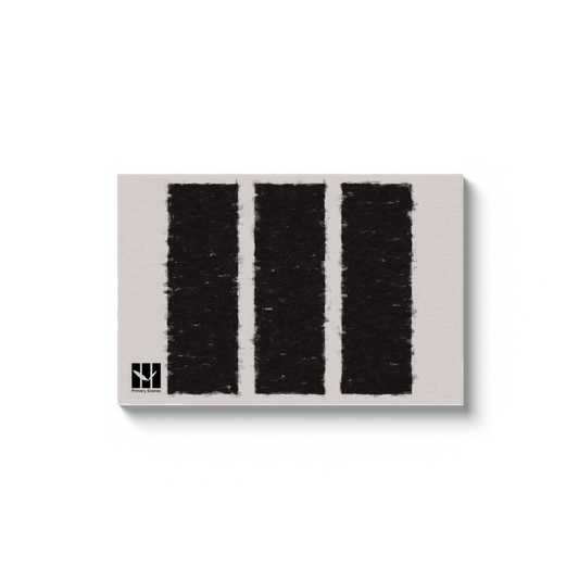 Balance Oil 3 Columns - D1 A0 V1 - Canvas