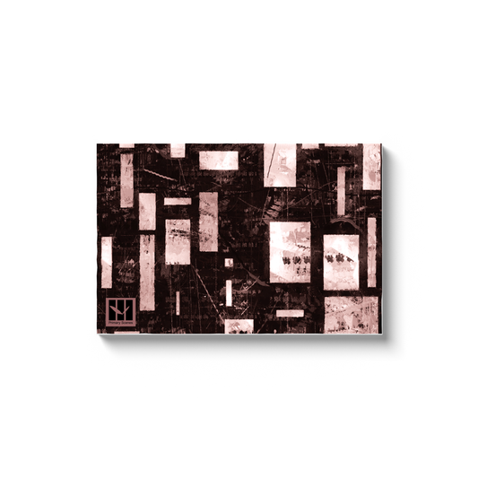 Boulder Abstract - D1 A0 V1 - Canvas
