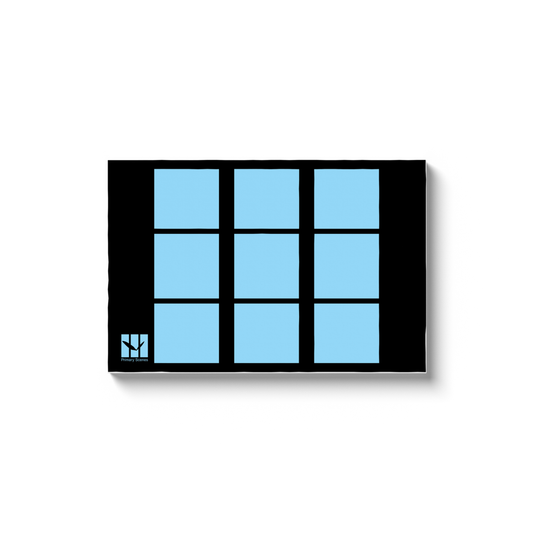 Sky 9 Squares - D1 A1 V1 - Canvas