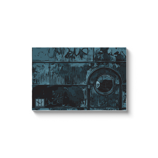 Storm Weathered H - D3 A0 V1 - Canvas